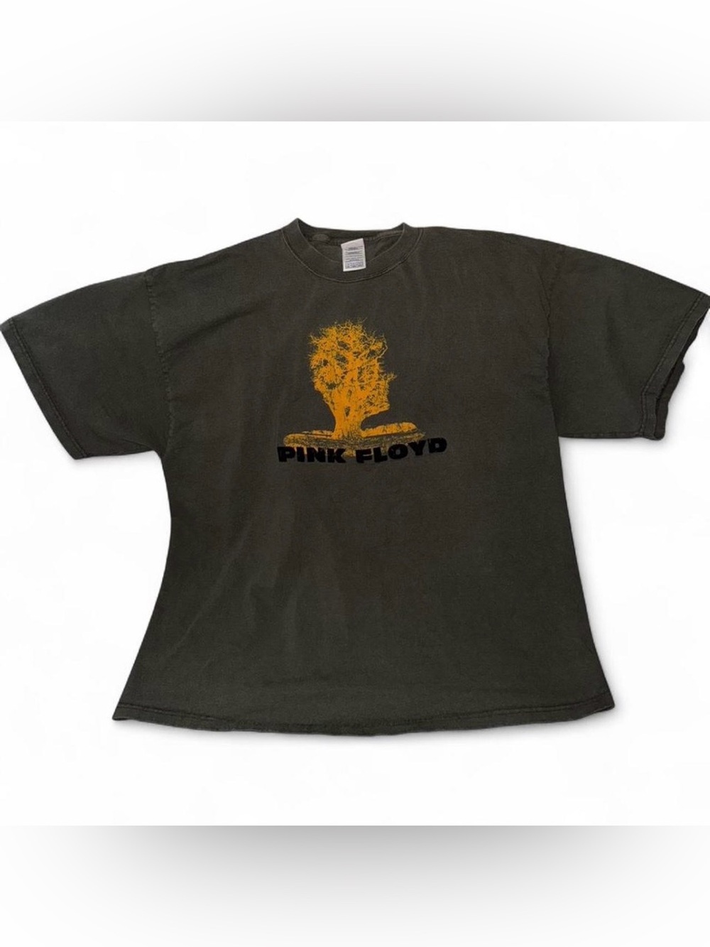 Vintage Y2K Pink Floyd Dark Green Band Tee Sz 2XL